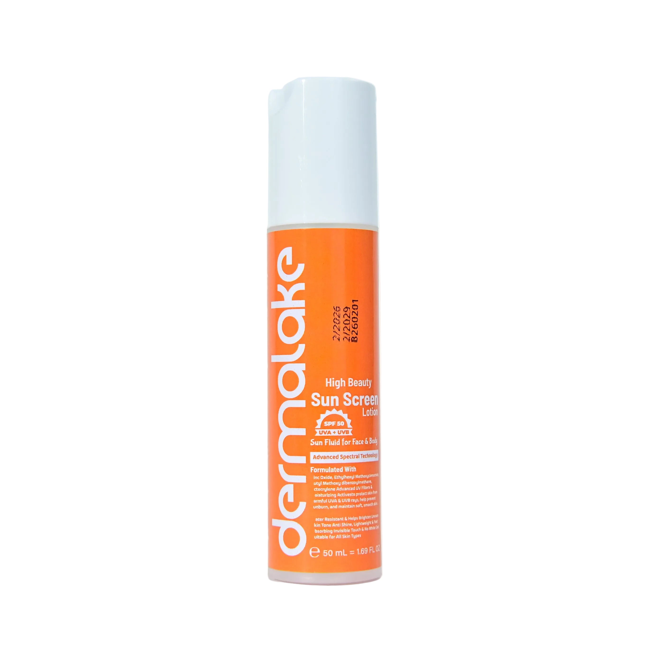 Sun Screen Fluid – SPF 50 Protection for Face&Body