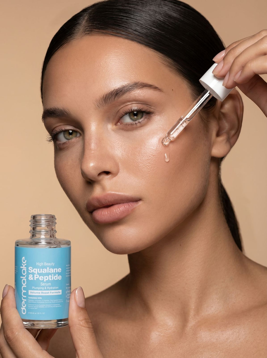 Squalane & Peptide Serum– Volume Boost & Filler Like Effect