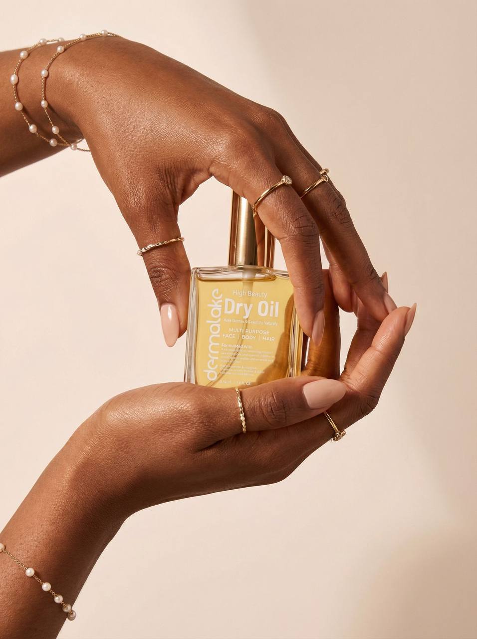 Gold Amber Dry Oil – Face , Body & Hair Multi-Use Care