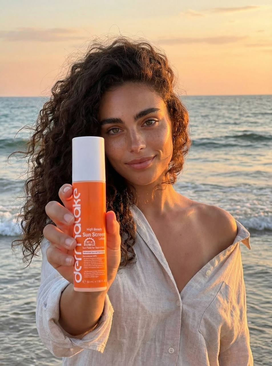 Sun Screen Fluid – SPF 50 Protection for Face&Body