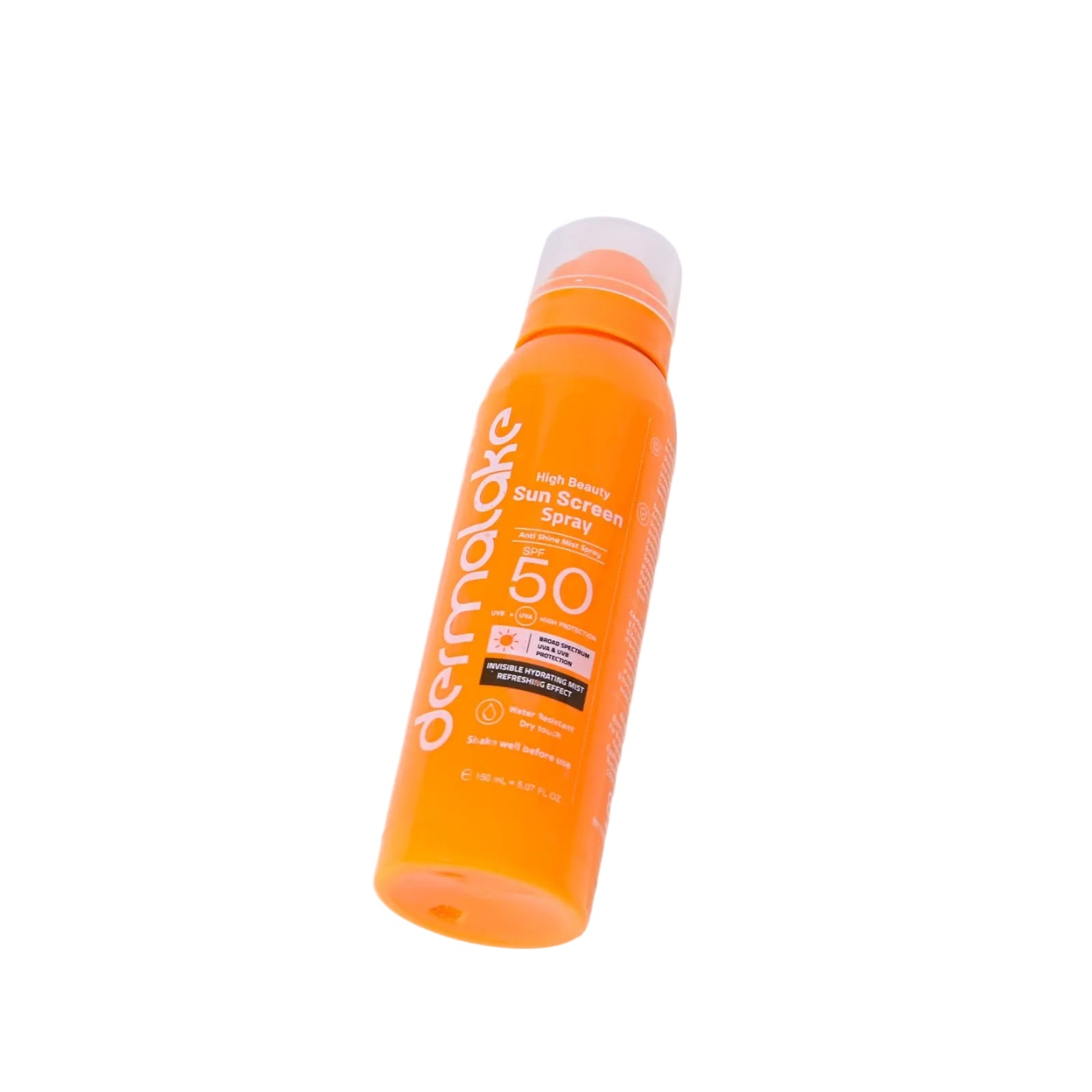 Sunscreen Spray SPF 50 Anti Shine Mist - Invisible , High Protection & Water Resistant