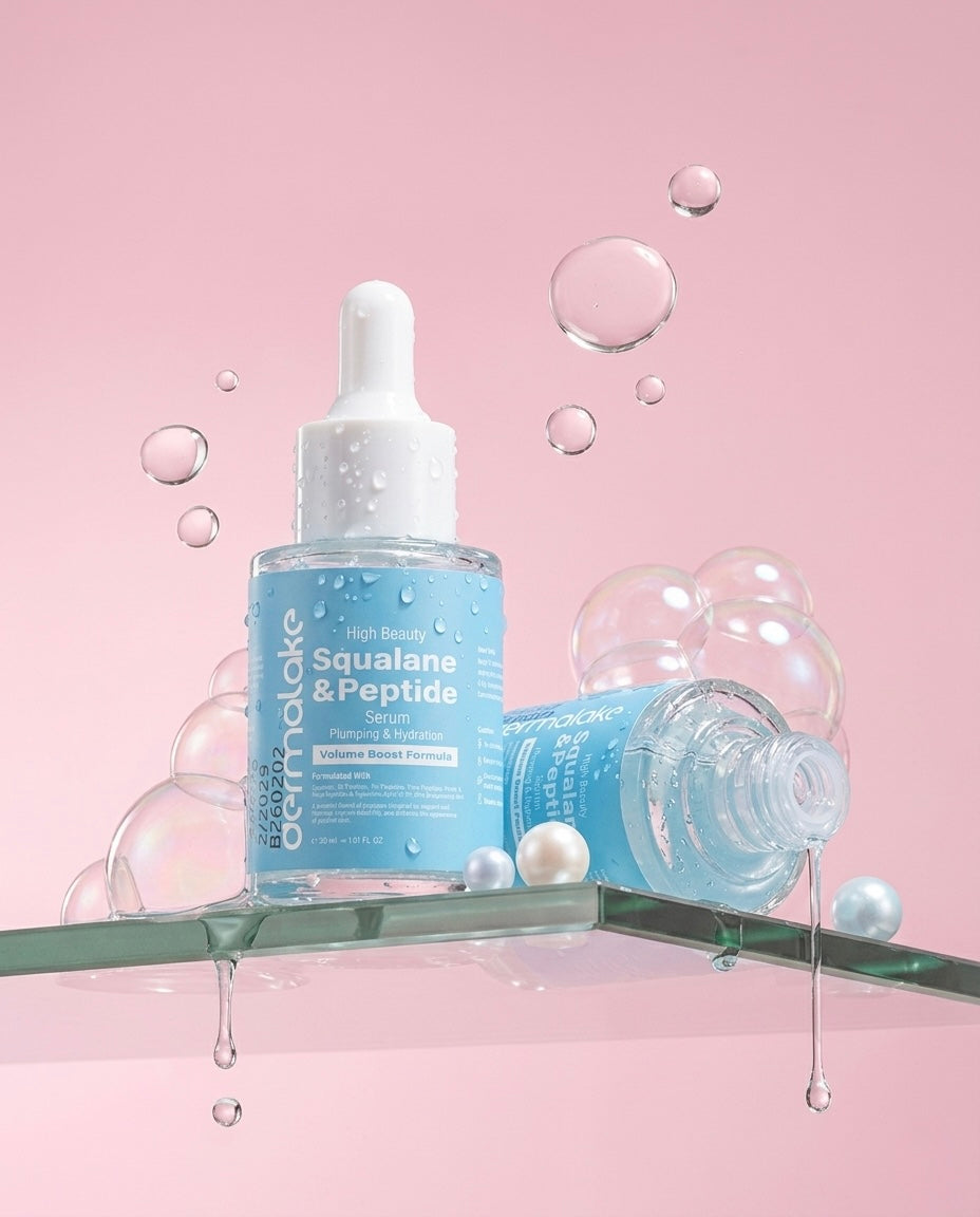 Squalane &amp; Peptide –  Glass Skin &amp; First Plump Filler Serum