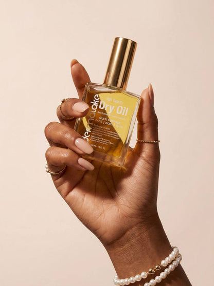 Gold Amber Dry Oil – Face , Body &amp; Hair Multi-Use Care