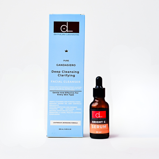 Bright & Clear Duo – Cleanser + Bright C Serum | dermaLake Egypt