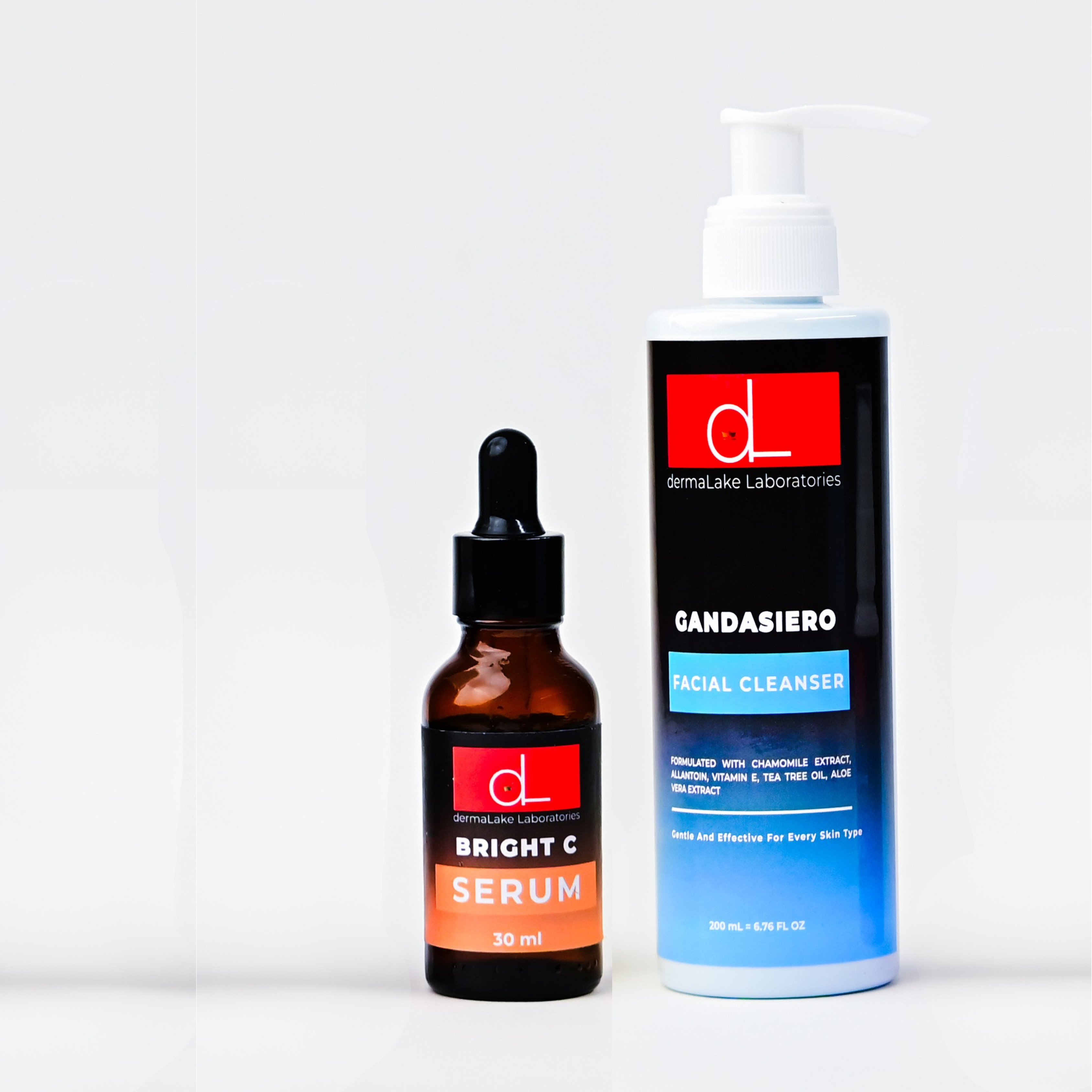 Bright & Clear Duo – Cleanser + Bright C Serum | dermaLake Egypt