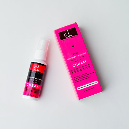 Brightening Radiance Night Cream – Collagen + Hyaluronic Acid | dermaLake Egypt