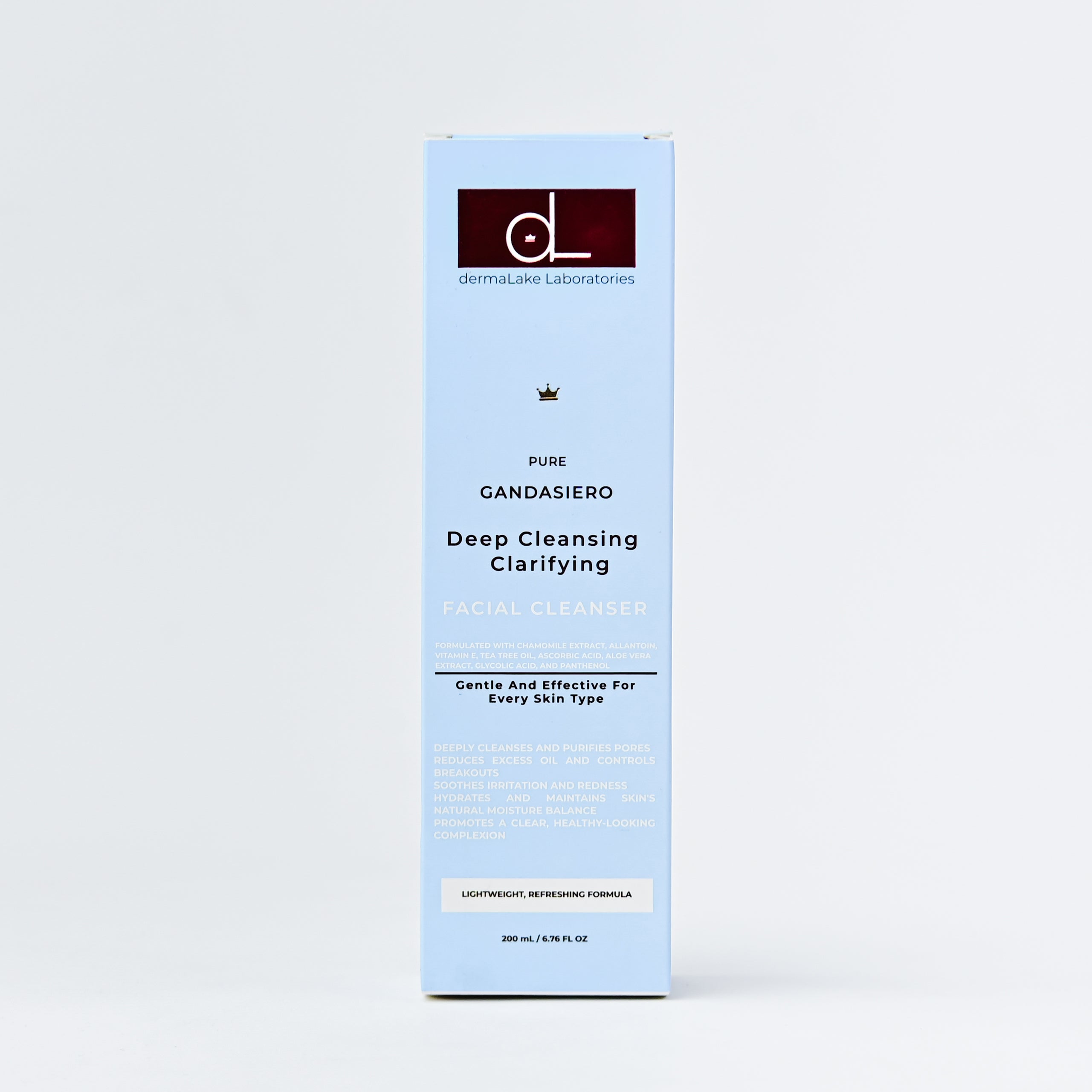 Facial Cleanser – Deep-Clean & Balance with Salicylic + Glycolic | dermaLake Egypt