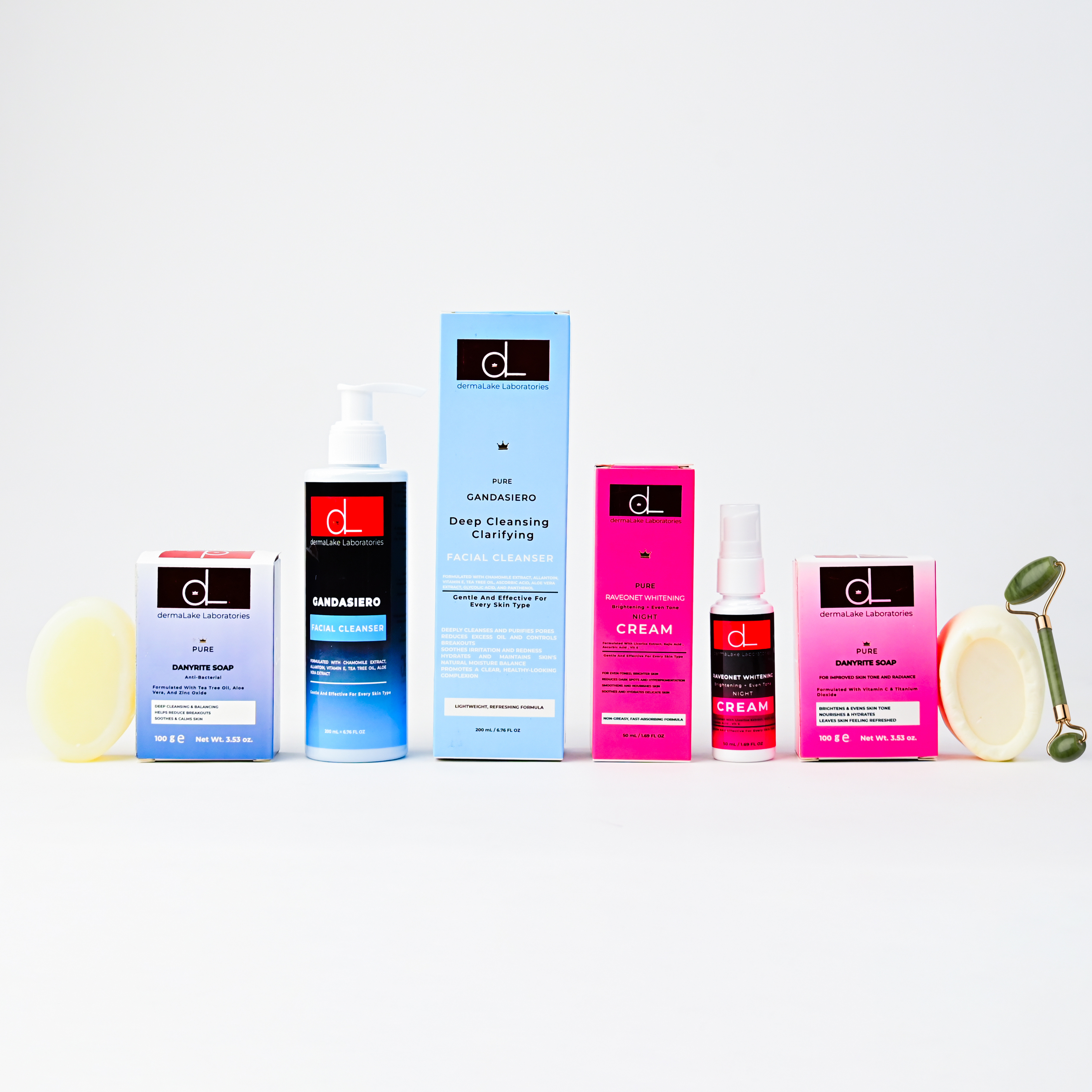 Glow-Up Bundle – Complete 6-Step Skincare Routine | dermaLake Egypt