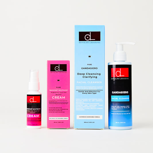 Glow & Clear 2-in-1 Bundle – Cleanser & Night Cream Routine | dermaLake Egypt