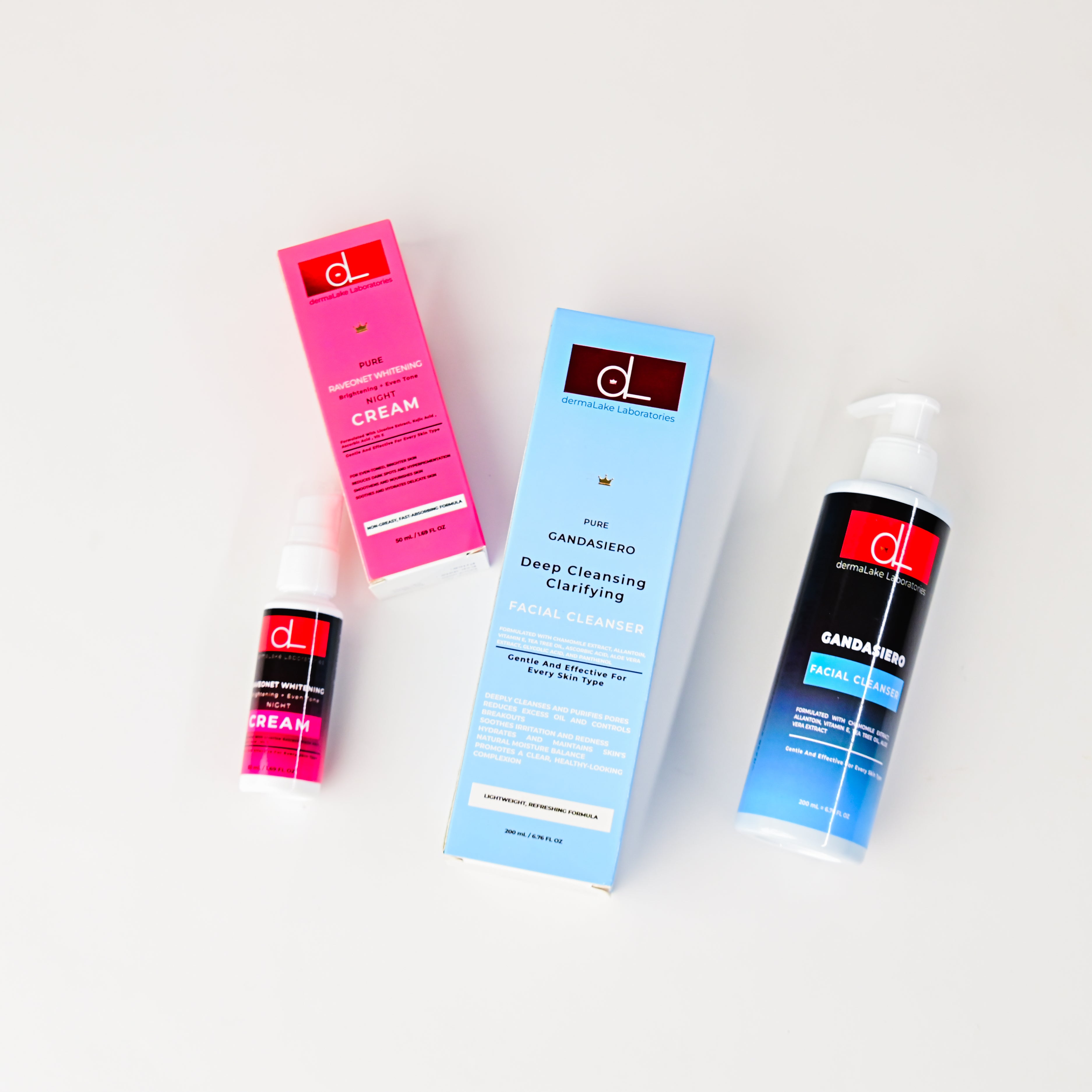 Glow & Clear 2-in-1 Bundle – Cleanser & Night Cream Routine | dermaLake Egypt