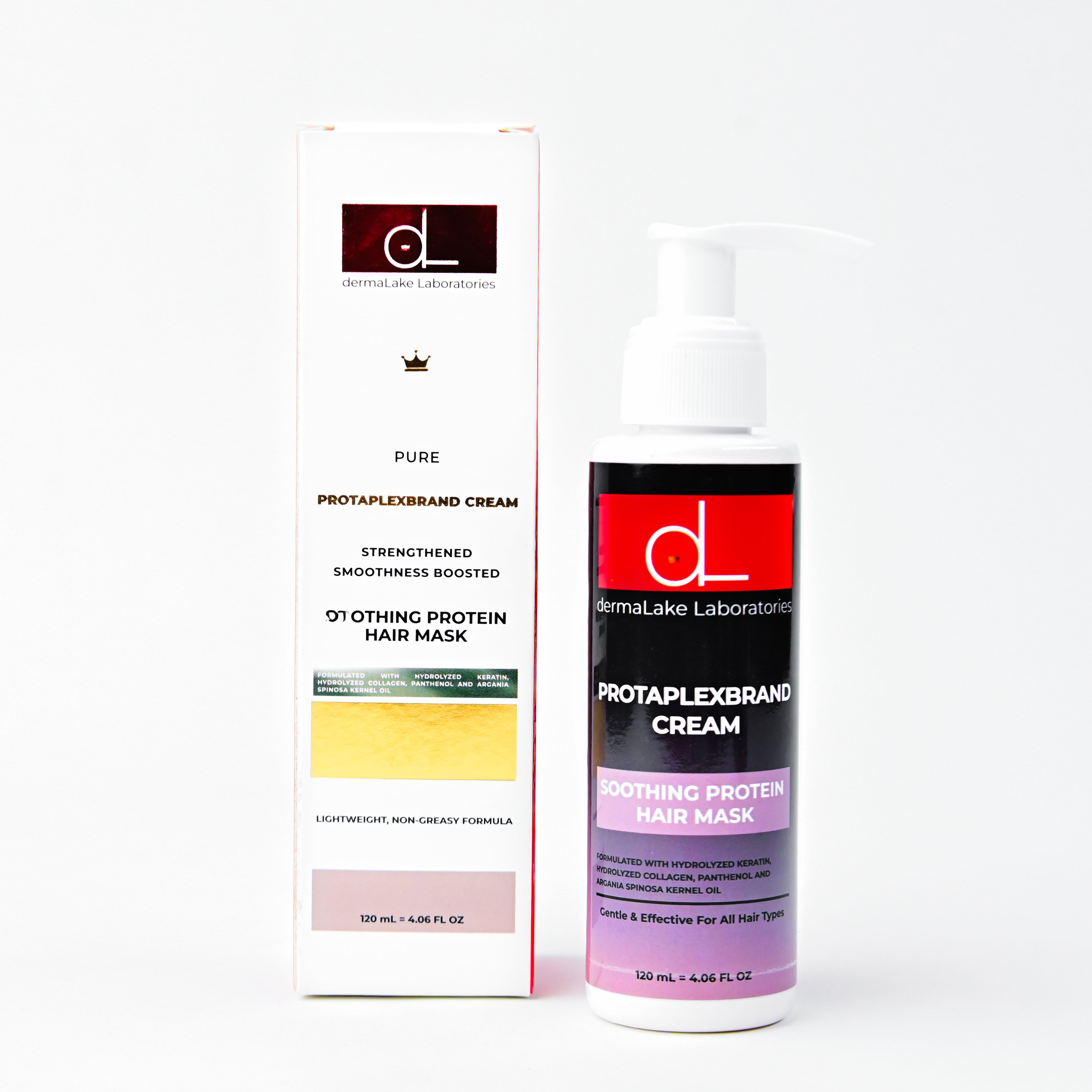 Hair Mask Cream – Soothing Protein Repair & Shine | dermaLake Egypt