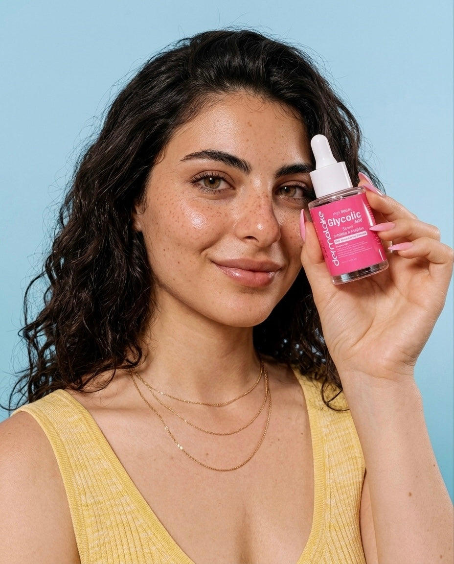 Glycolic Acid Serum – Exfoliation &amp; Brightening For Rosy Glow Sensitive Area