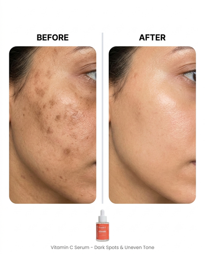Vitamin C Serum - Dark Spots &amp; Uneven Skin Tone