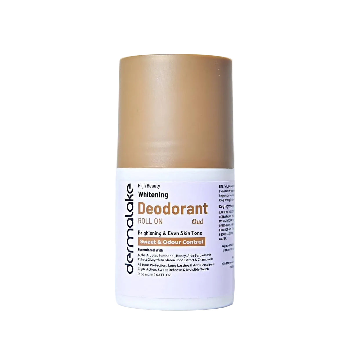 Deo Whitening Oud Roll On - 48 Hours Protection