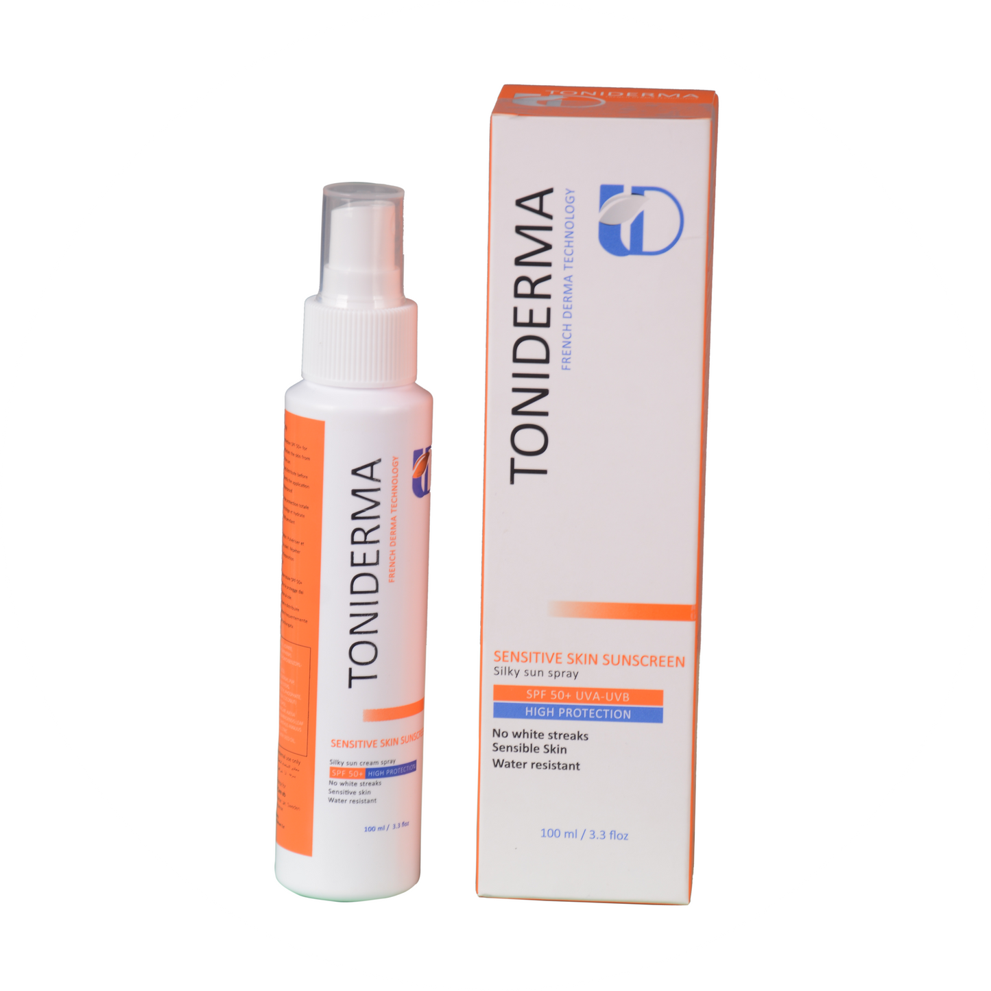 TONIDERMA Sunscreen Spray SPF50+